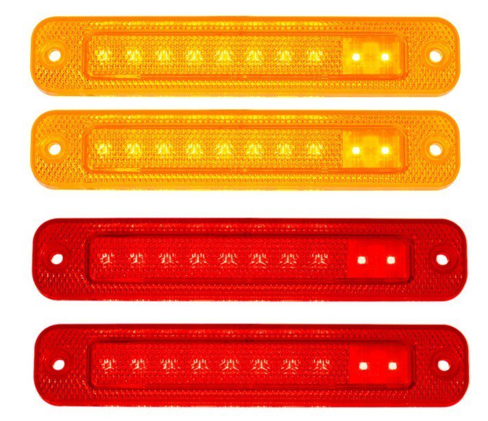 LED Side Marker Light Set For 1973-1979 Ford F100 F150 F250 and F350 Trucks