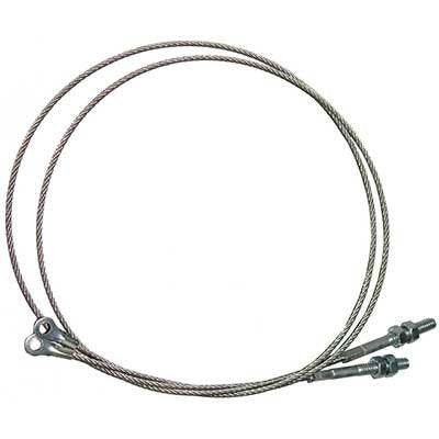 Convertible Top Side Cables - Early 1965 (Stud Type) Fits 1964-1965 Mustang