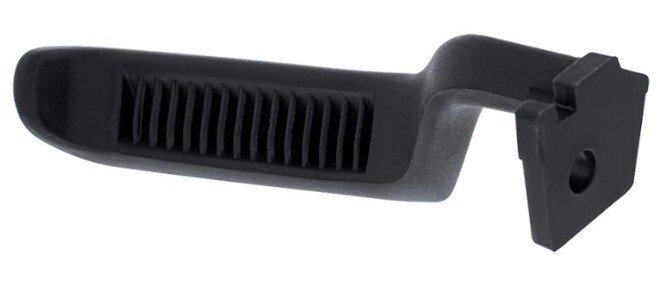 Black Interior Door Handle For 1987-1996 Ford Bronco; Passenger Side