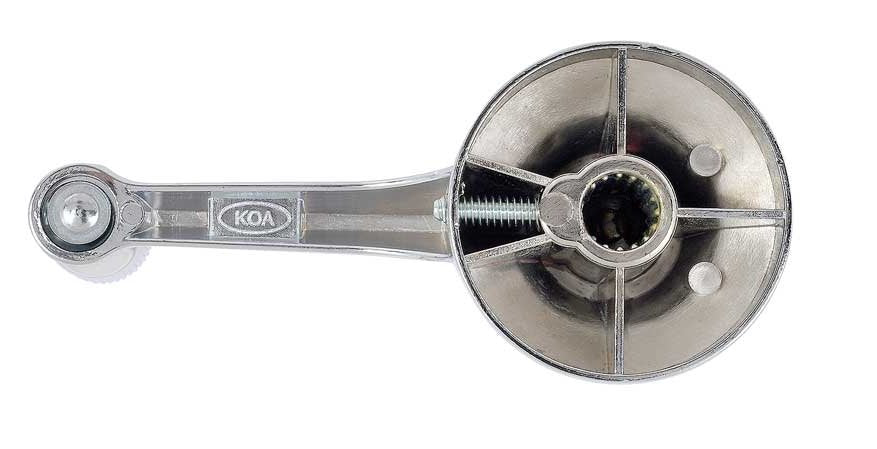 Quarter Window Crank Handle With Knurled Knob For 1964- (Early)65 Ford Mustang