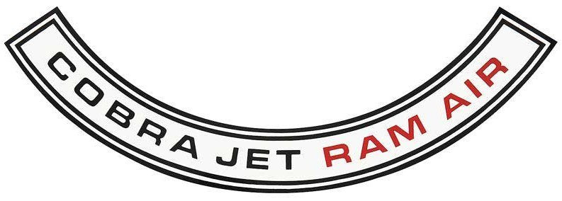 390 CID Air Cleaner Decal For 1961-1971 Ford Thunderbird