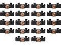 18 Piece Front Windshield Molding Clip Set For 1963-1964 Dodge 330 440 Models