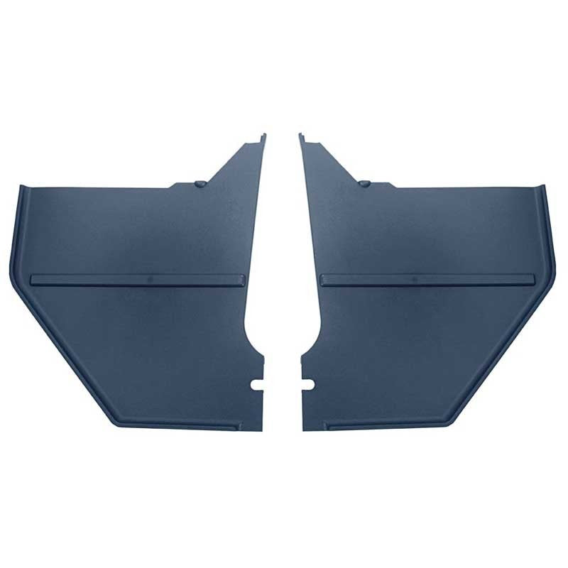 Coupe/Fastback Kick Panel Pair Light Blue Fits 1964-1966 Ford Mustang