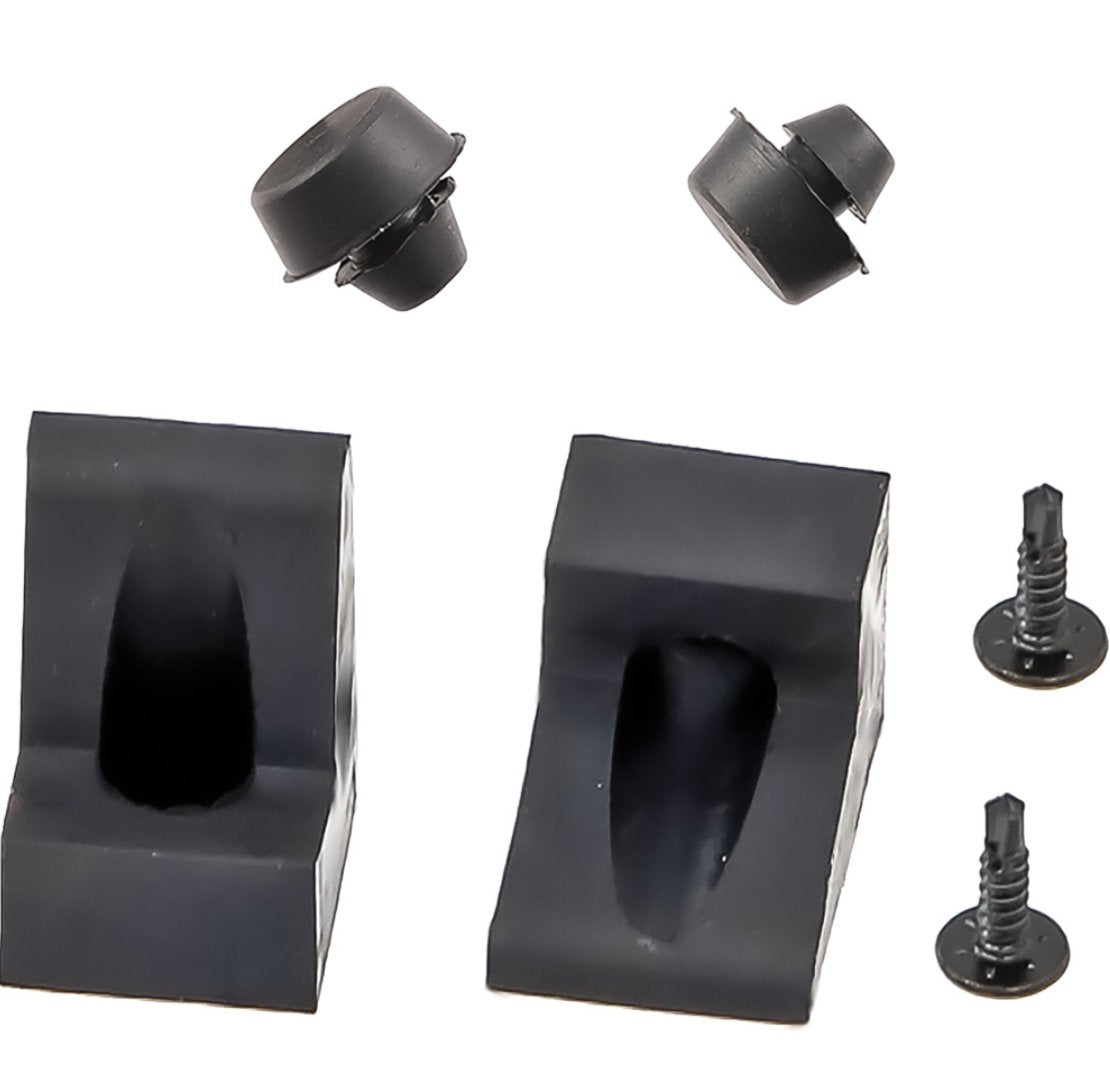 Tailgate Bumper Kit For 1964-1979 F100 F250 F350 and 1975-79 F150; 4 Piece