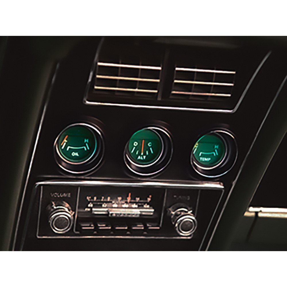 Aux Cluster LED Bulb Kit Green Fits 1971-1973 Mustang