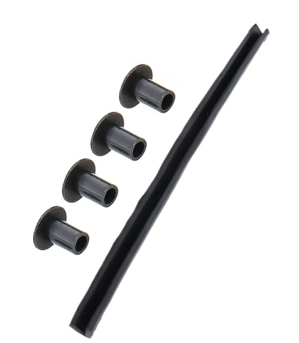 Vent Window Division Bar Weatherstrip For 1964-1966 Ford Mustang