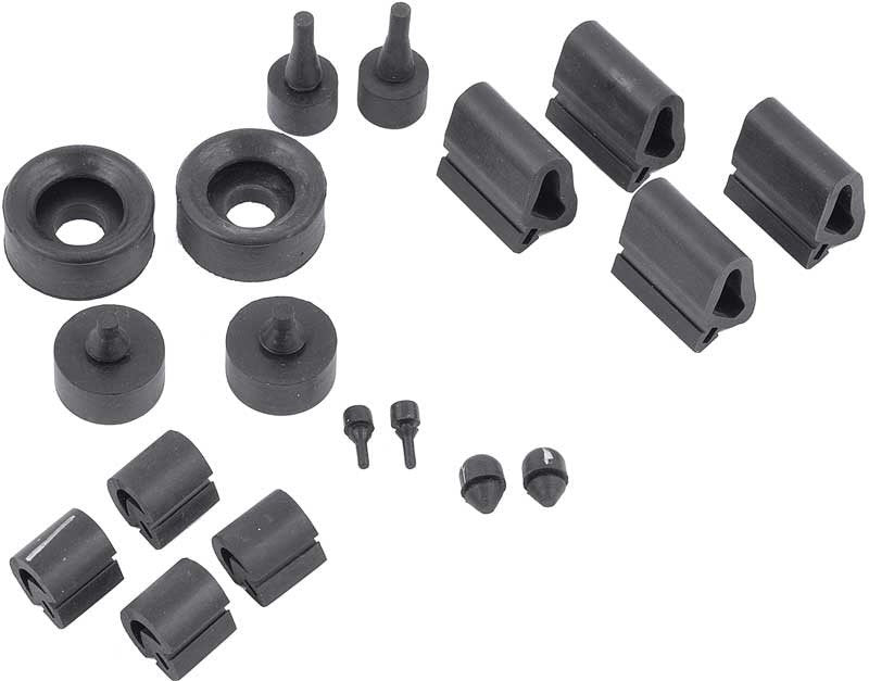Rubber Bumper Set Fits 1968-1970 Dodge Charger