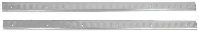 Door Sill Plates Scuff Plates Outer 2-Door Models Fits 1962-1965 Mopar B-Body