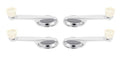 Off-White Window Crank Handle Knob Set For 1960-1963 Ford Falcon