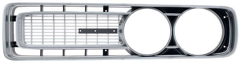 Front Grille LH Silver Fits 1971 Dodge Charger