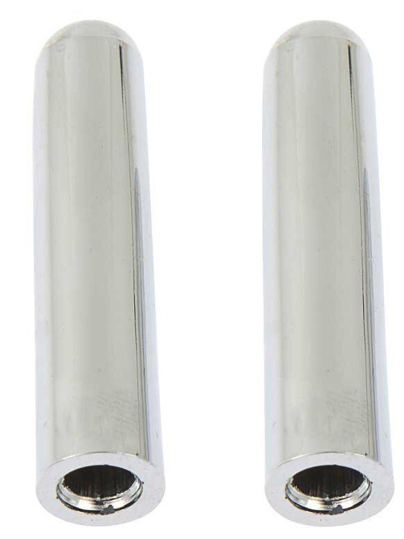 Chrome Door Lock Knobs For 1987-1996 Ford Bronco and 1987-1990 Bronco II