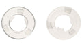Clear Door Lock Grommets For 1964-1970 Ford Mustang; Pair