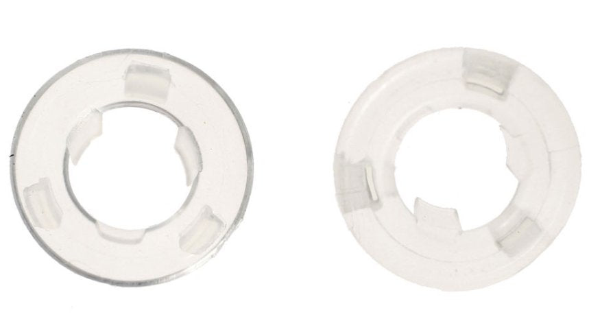 Clear Door Lock Grommets For 1964-1970 Ford Mustang; Pair