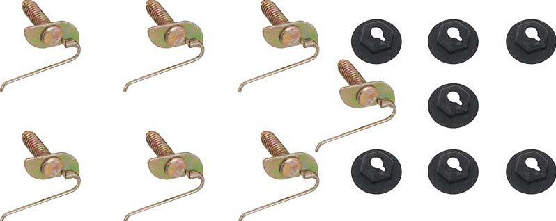 14 Pieces Trunk Lid Molding Hardware Set For 1967 Plymouth Barracuda