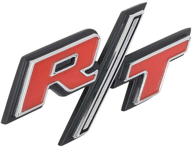 Diecast Rear Panel R/T Emblem With Hardware For 1970 Dodge Charger