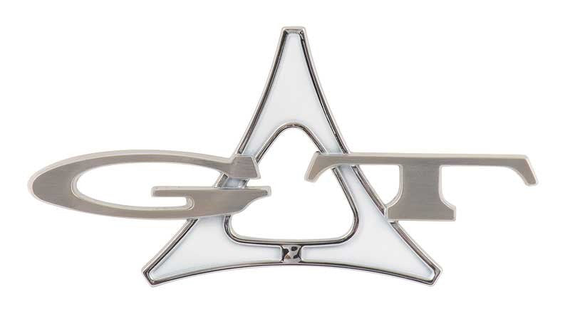 GT Fratzog Front Fender Emblem Fits 1963 Dodge Dart