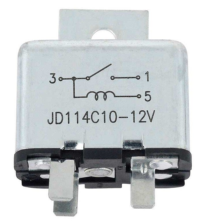 Horn Relay For 1964.5 Ford Mustang With Generator; 12 Volt; 30 Amp; 3-Terminal