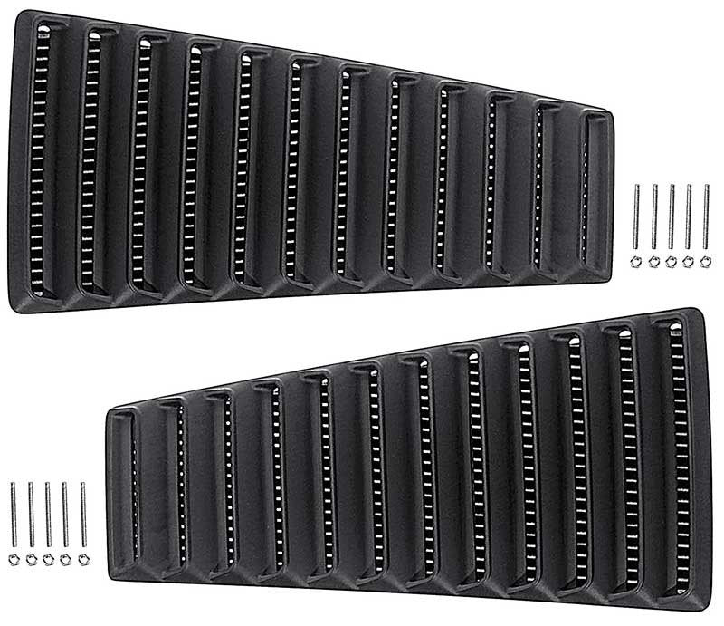Exterior Quarter Vent Assemblies w/ Hardware Fits 1967-1968 Mustang Fastback