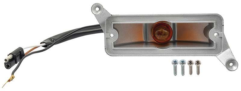 Parking Light Housing with Pigtail Connector RH Fits 1969 Dodge Dart