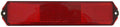 Quarter Panel Reflector Lens with Painted Bezel Fits 1968 Mustang