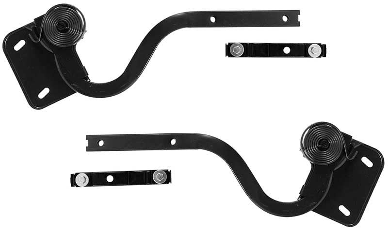 Trunk Lid Hinge Set Pair Fits 1969-1970 Mustang Fastback