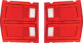 Tail Light Lenses with Gaskets Pair Fits 1969 Dodge Dart