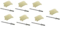 Lower Tailgate Molding Clip Set For 1967-72 Ford F100 F250; 7 Pieces With Rivets