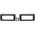 Rear Side Marker Lamp Bezel Set Pair Fits 1971-1973 Mustang