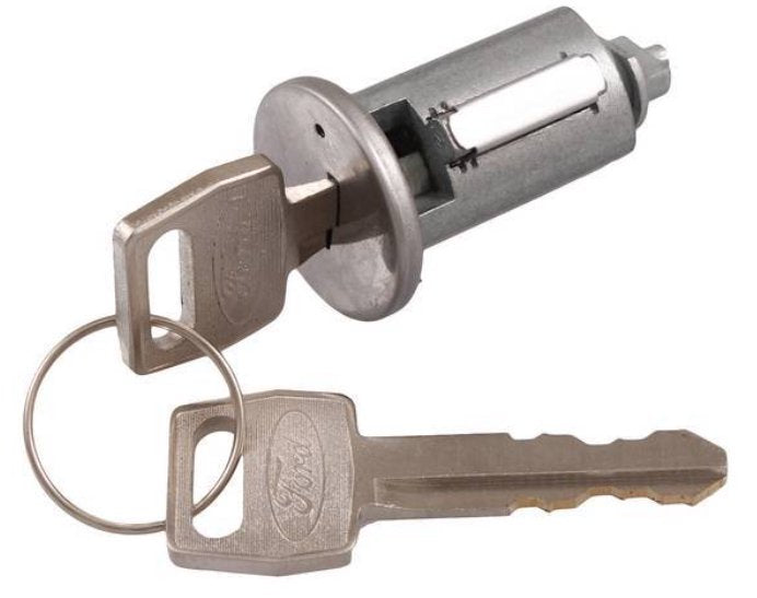 Ignition Lock Cylinder And Keys For 1967-1969 Ford Mustang Mercury Cougar