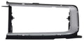 Grill Extension Bezel with Brackets Silver LH Fits 1968-1969 Charger