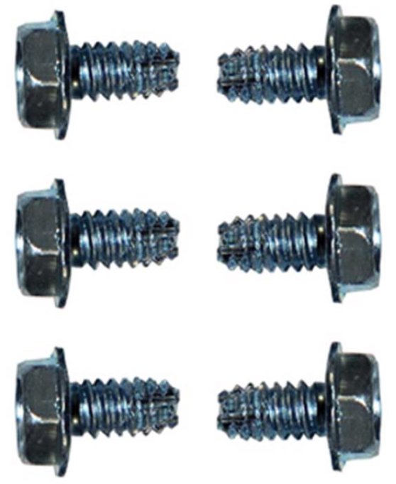 Glove Box Door Screw Kit For 1964 - 1966 Ford Mustang