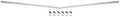 Center Grille Molding w/ Hardware Fits 1969 Mustang