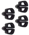 Hood Side Bumper Set Push In Bumper On Fender For 1969-70 Ford Mustang Set Of 4