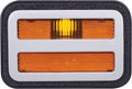 Front Side Marker Amber with Bezel Fits 1971 Dodge Charger, R/T, Super Bee, 500