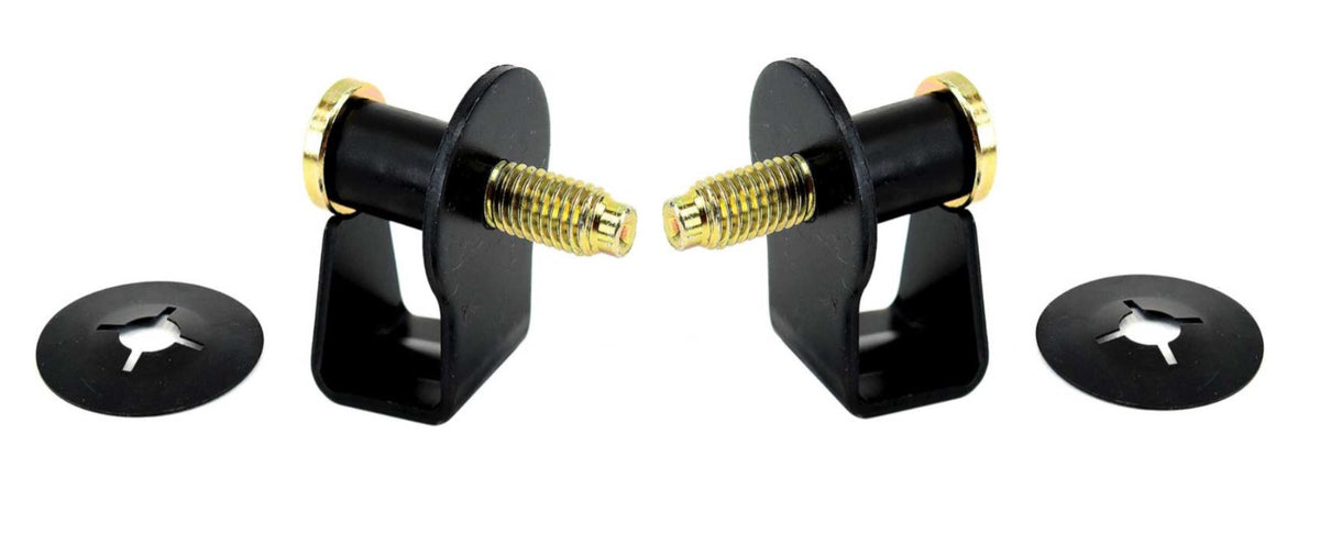 Door Latch Striker Bolt For 1980-1996 Ford Bronco; Pair