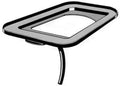 Shaker Hood Scoop Seal Plate Fits 1969-1971 Ford Mustang