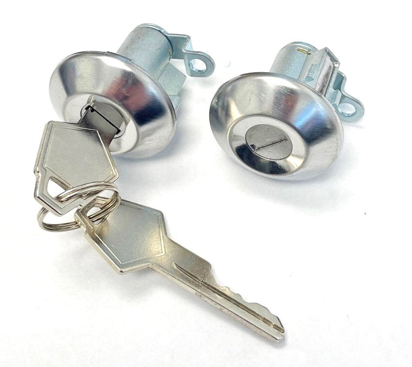 Door Lock Set with Keys For 1962-1965 Plymouth Fury Savoy and Valiant