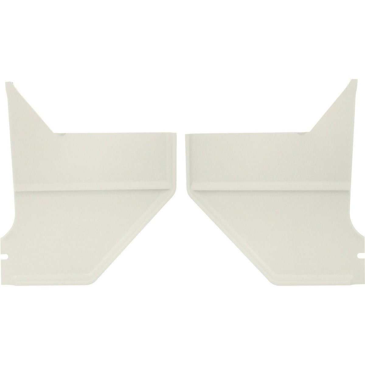 Coupe/Fastback Kick Panel Pair Parchment Fits 1967-1968 Ford Mustang