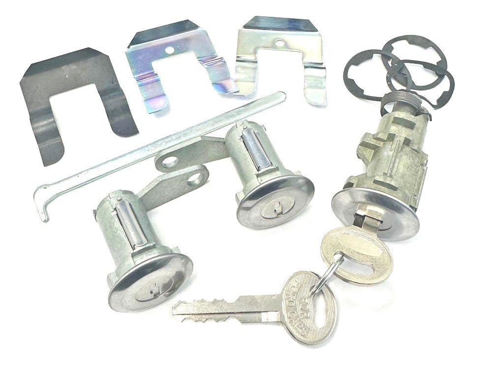Reproduction Door and Trunk Lock Set For 1981-1989 Ford Mustang