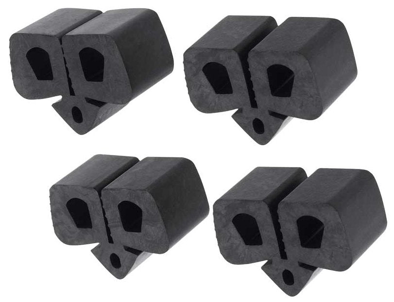 Push In Hood Bumpers On Fender For 1964-1967 Ford Mustang Set Of 4