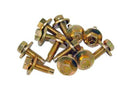 Fender Bolt Set For 1964-70 Ford Mustang; 5/16"-18x1-1/16 Hex; Yellow Dichromate