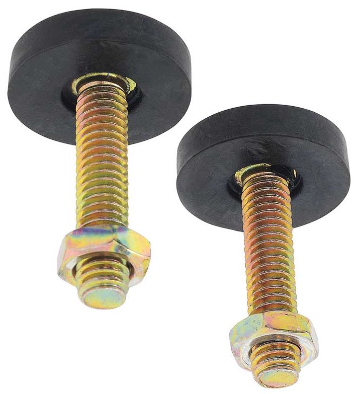 Radiator Support To Hood Adjustable Bumpers And Screws For 1964-82 Ford Mustang