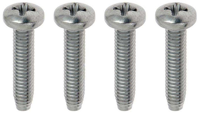4 Piece #8-32 x 13/16" Park Lamp Lens Mounting Screw Set For 1969 Dodge Dart