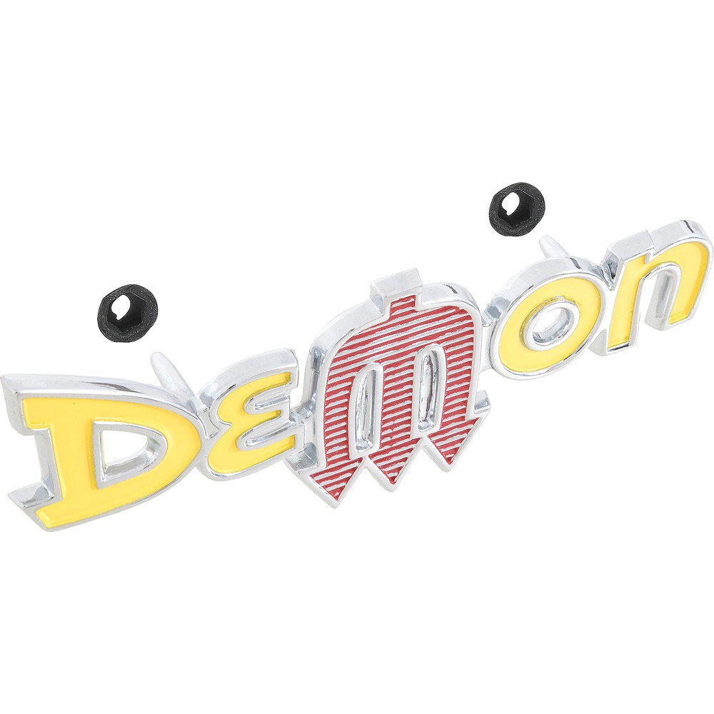 Demon Front Fender Emblem Fits 1972 Dodge Dart