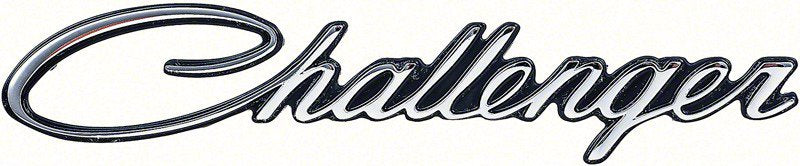 Challenger 3-Pin Body Emblem Fits 1970-1974 Dodge Challenger