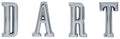 DART Quarter Panel Letter Set Fits 1967-1968 Dodge Dart