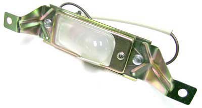 License Plate Light with Lens, Housing, Connector Fits 1967-1970 Mustang, Cougar