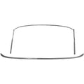 Windshield Molding Set Fastback 5 Piece Set Fits 1969-1970 Mustang