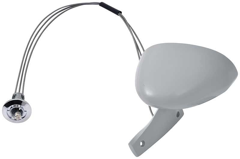 Remote Outer Door Mirror Bullet Style Fits 1970 Barracuda, Cuda, Challenger