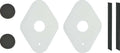 Windshield Wiper Pivot Gasket Set For 1967-1976 Dodge Dart and Plymouth Duster
